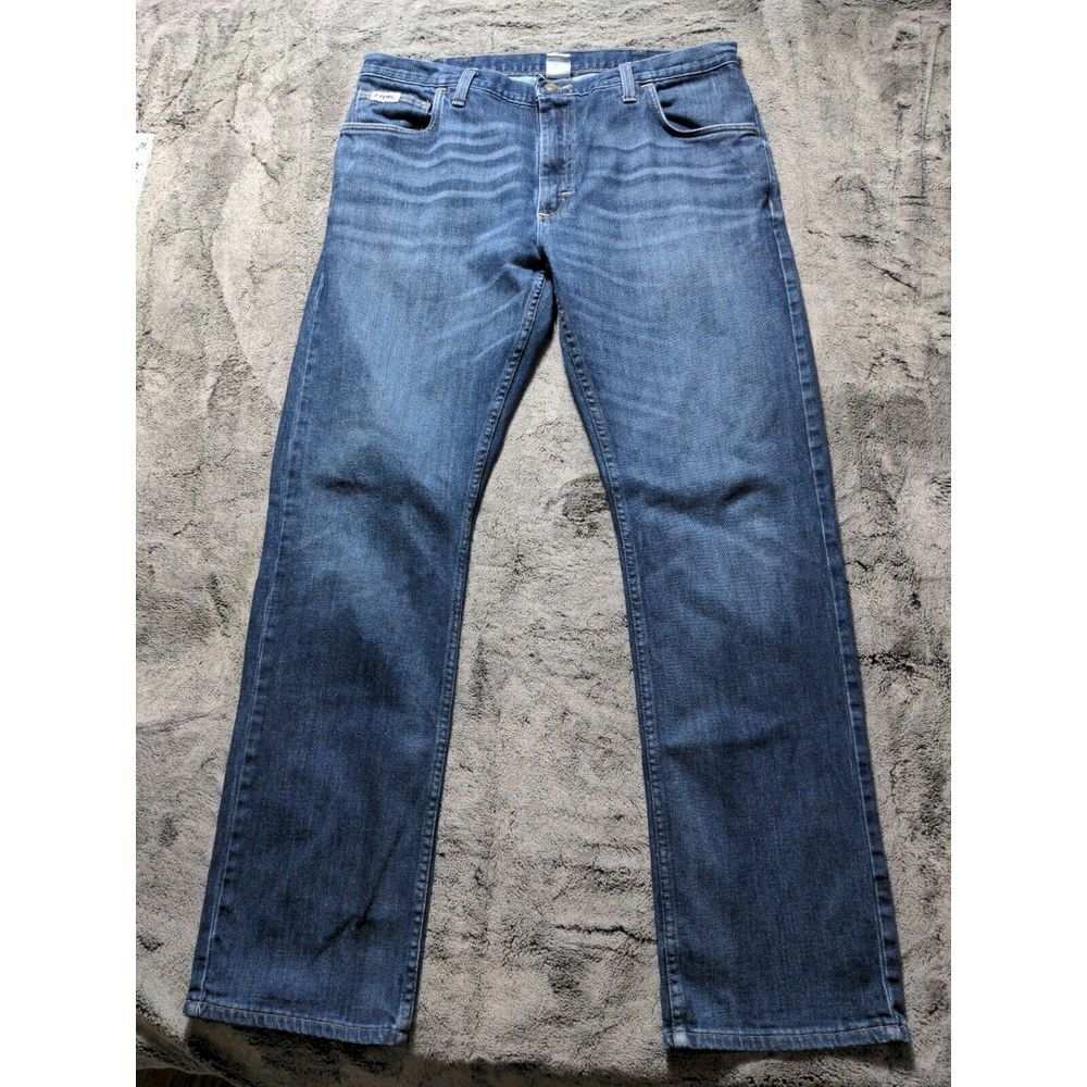 Tyndale FRMC Straight Leg Men's Jeans Size 38x34 Dark Wash